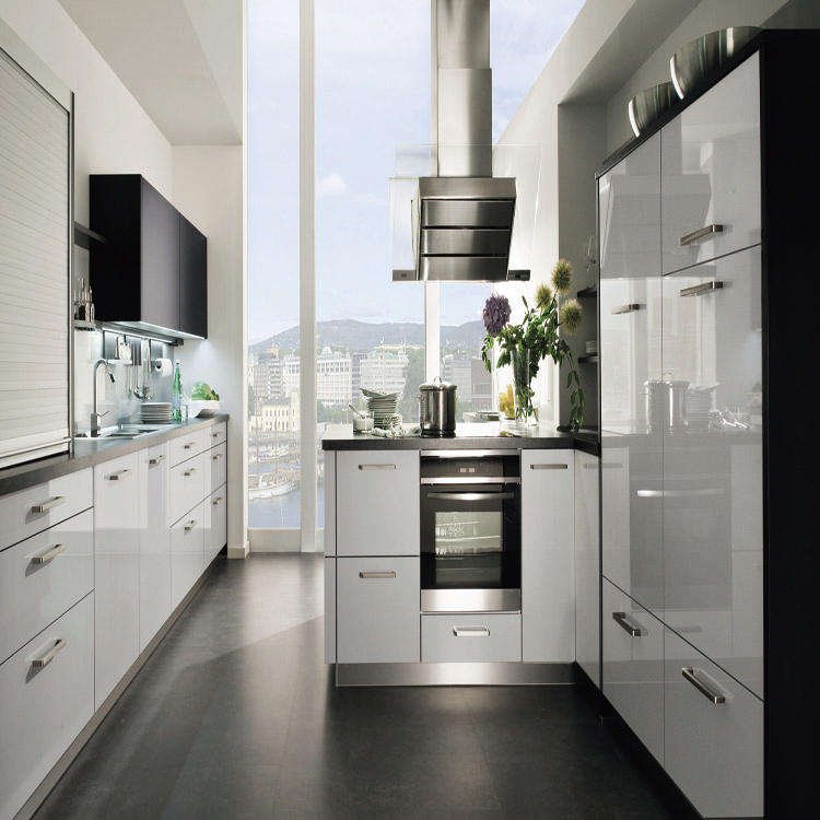 Madagascar project glossy laminate Kitchen Cupboard