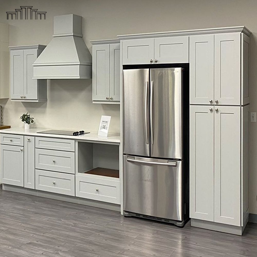 No MOQ American Standard Ready Made Shaker Style Wall Kitchen Cabinet Modern US RTA Cabinets Wooden Kitchen Wall Cabinets