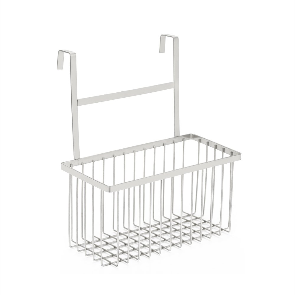 Custom Stainless Steel Organization Essential Storage Steel Silver Metal Large Folding Metal Wire Storage Basket