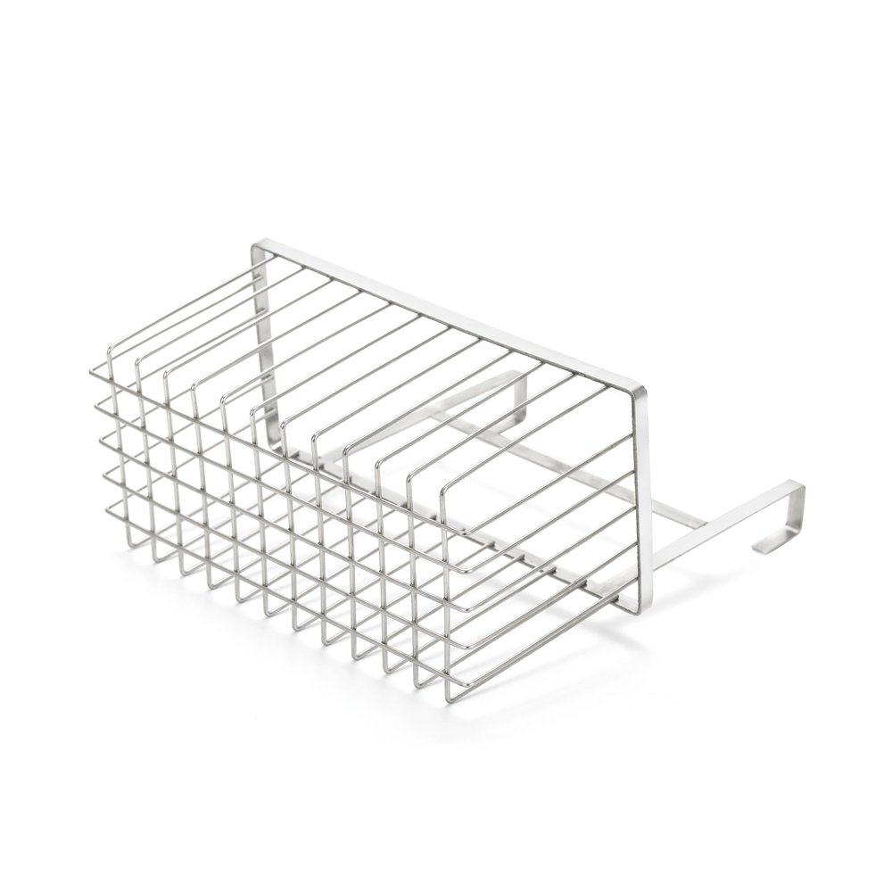 Custom Stainless Steel Organization Essential Storage Steel Silver Metal Large Folding Metal Wire Storage Basket