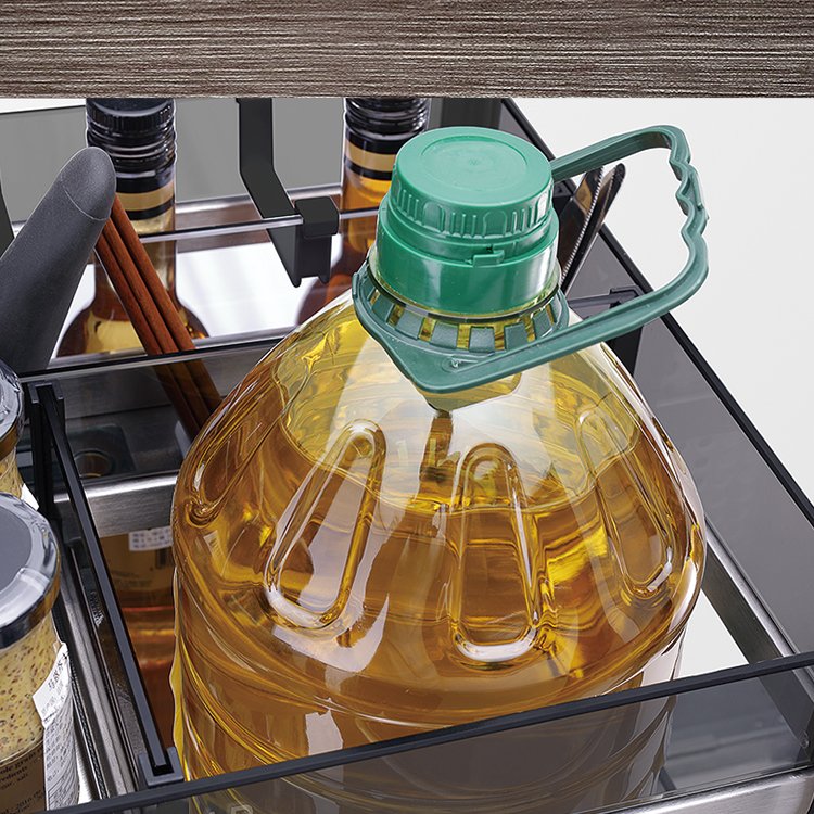 Fashion modular kitchen storage drawer basket