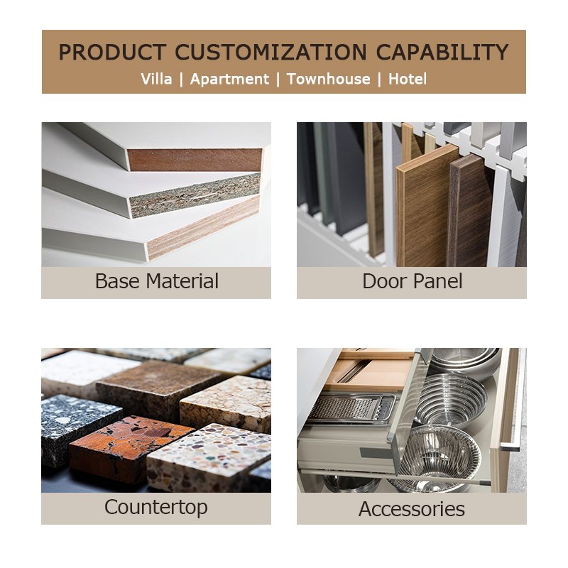 Custom German Kitchen Cabinet Design Modern Assemble Laminate Kitchen Cabinets Fair Price