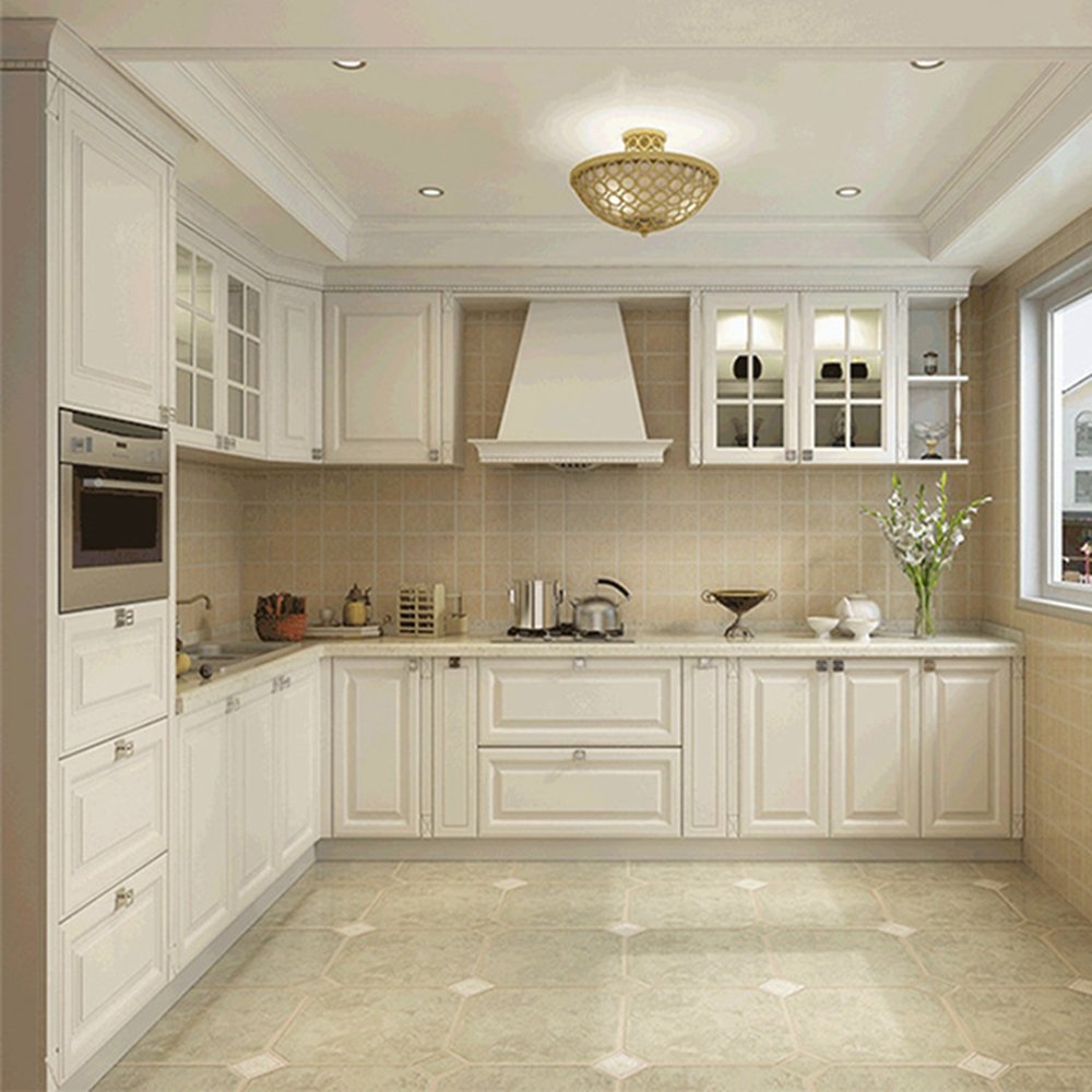 second hand simple inset laminate white kitchen cabinets european style small size simple florida