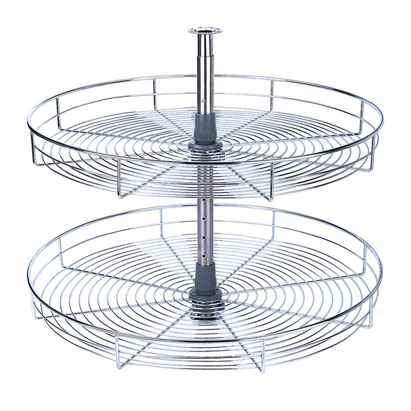 Modern 360 Revolving Kitchen Magic Corner Basket Drawer Basket For Kitchen Cabinet
