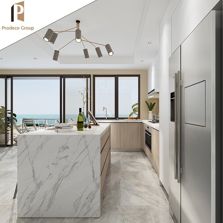 Ready To Assemble Modern Kitchen Cabinet High Gloss Kitchen Cabinets