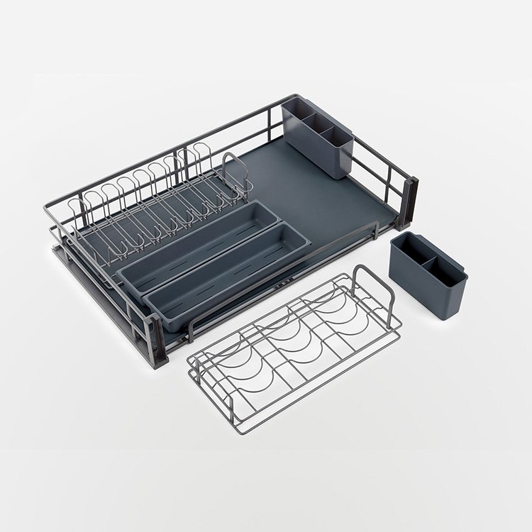 Customization kitchen accessories cabinet storage pull out drawer basket