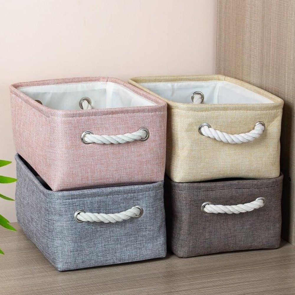 Modern Cube Organizer Shelf Closet Storage Shelves Drawers Clothes Storage Ideas Fabric Boxes & Bins Canvas Basket