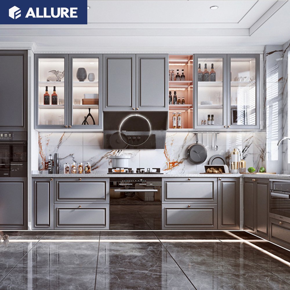 Allure custom furniture engineering project manufacturer kitchen cabinets