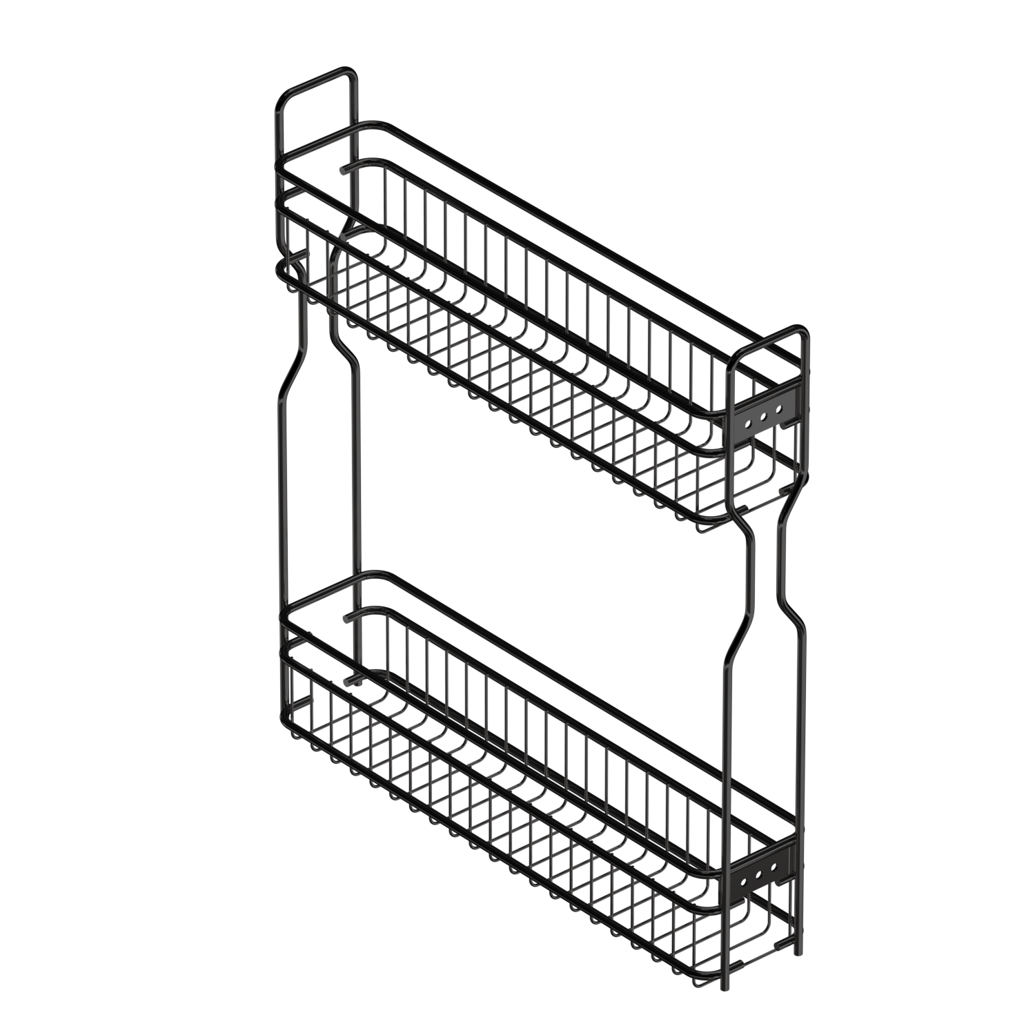 Kitchen Cabinet Accessories organizer Pantry Unit Black Cabinet Drawer Bowl Plate kitchen basket basket drawers pull out basket
