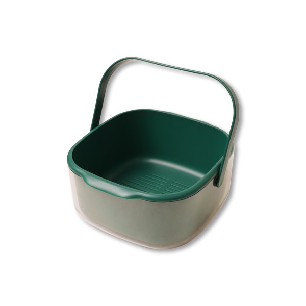 Stackable Plastic Colander kitchen fruit vegetable washing drying storage basket