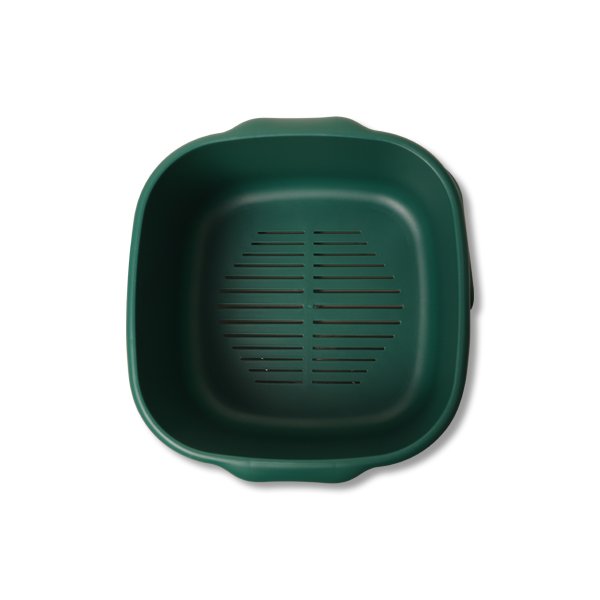 Stackable Plastic Colander kitchen fruit vegetable washing drying storage basket