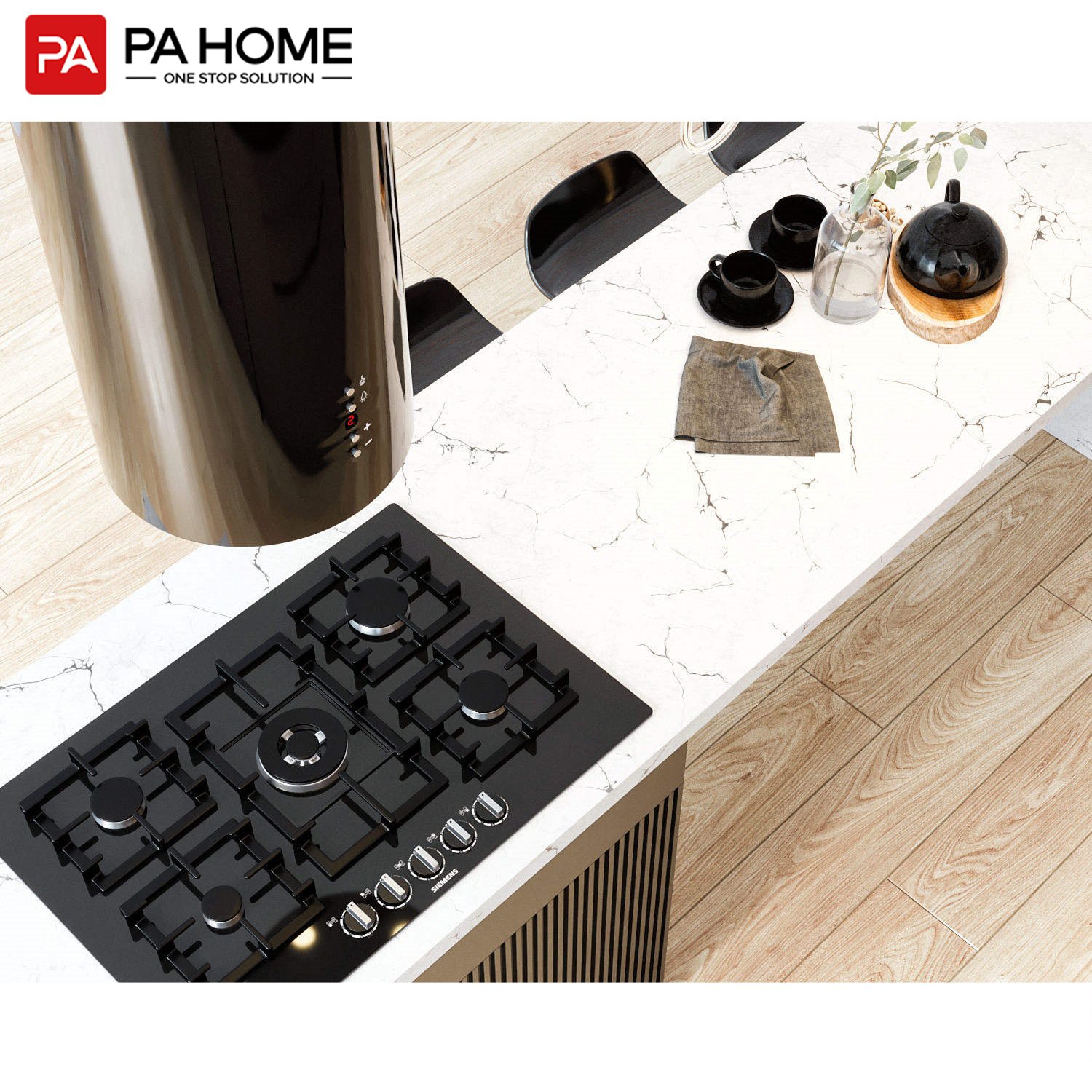 PA nordic high end glass designs custom modern kitchen cabinetry set