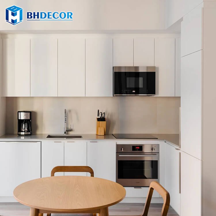 Tiny Home Full Set Complete Sets Cabinets Luxury Solid Wood Small Place Kitchen Cabinet With Sink Stainless For Hotel Minor Unit