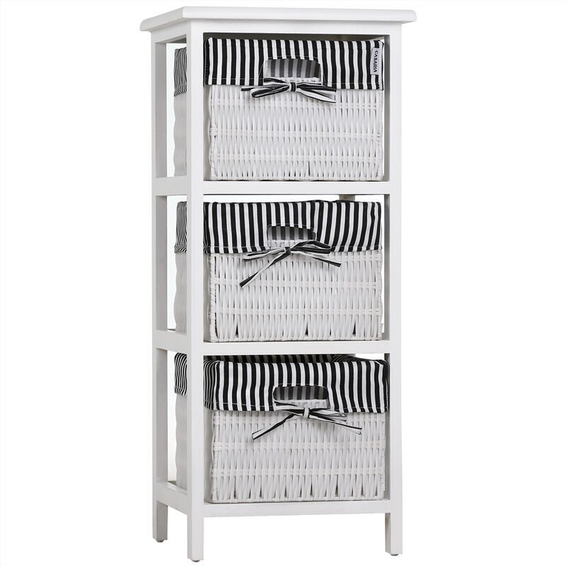 Hot Selling Cheap Wooden 6 Chest of Drawers for Living Room Cabinets