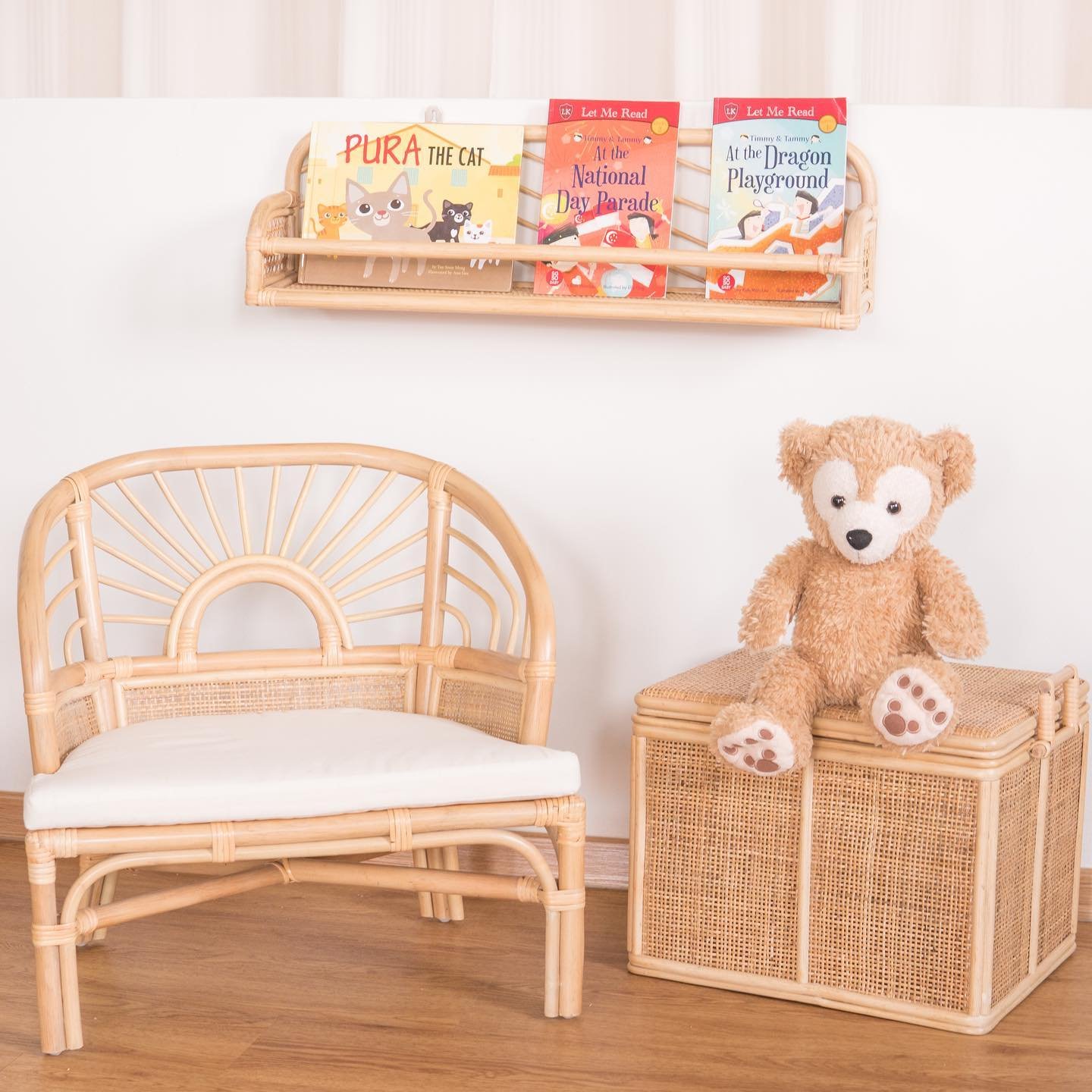 Home decor best selling natural rattan storage organizer trunk wicker chest of drawers basket with lid