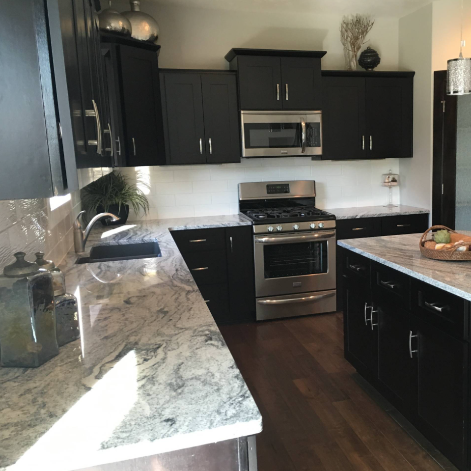 Prefab Stainless Steel Kitchen Cabinet Modular Kitchen Modern Kitchen with islands designs cabinets
