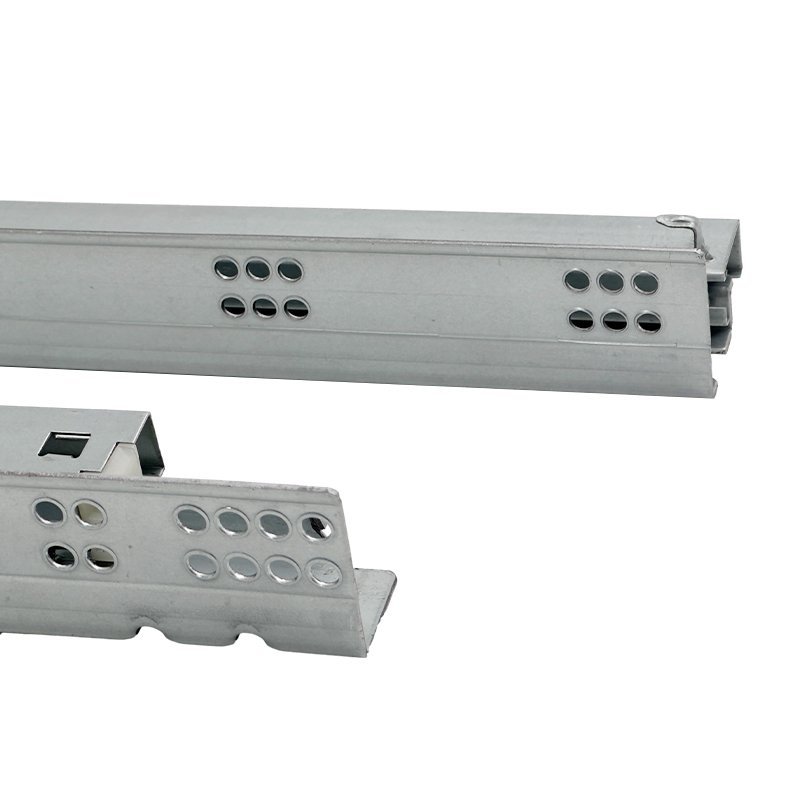 Wholesale Hot Sale 3 Fold Full Extension Hidden Telescopic Rails Soft Close Undermount Concealed Drawer Slide
