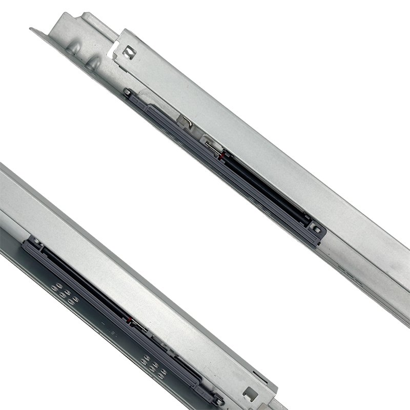Wholesale Hot Sale 3 Fold Full Extension Hidden Telescopic Rails Soft Close Undermount Concealed Drawer Slide