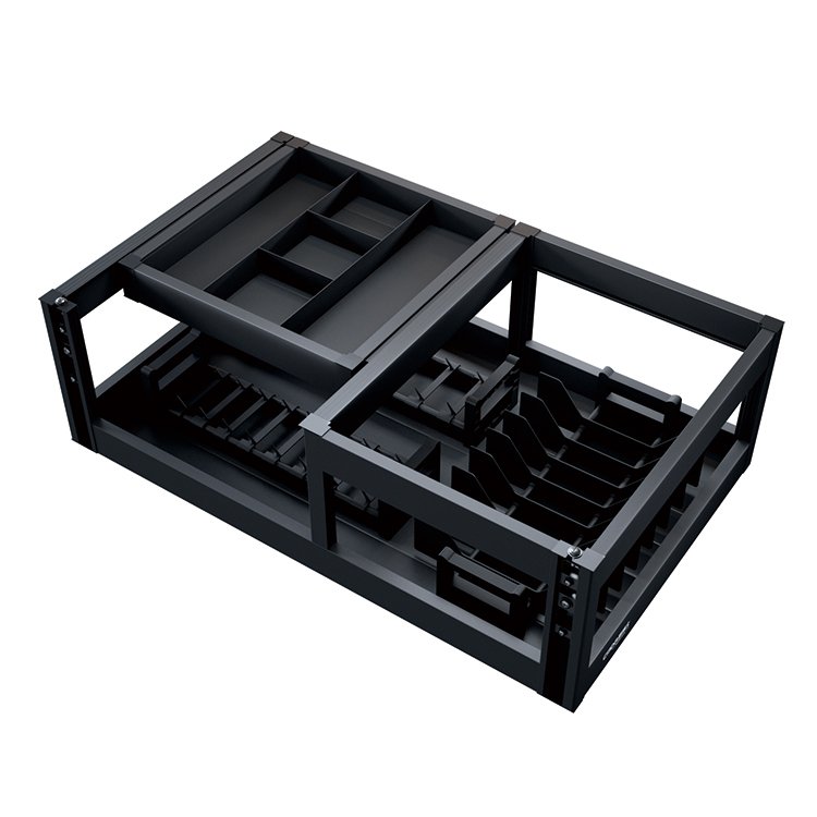 Modular Stainless Steel Kitchen Cabinet Drawer Pull Out Basket