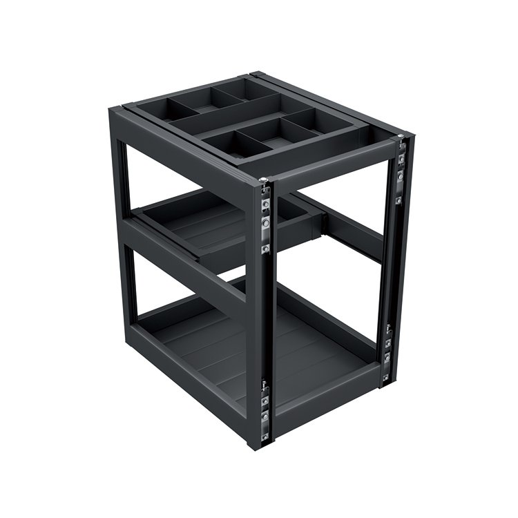 Modular Stainless Steel Kitchen Cabinet Drawer Pull Out Basket