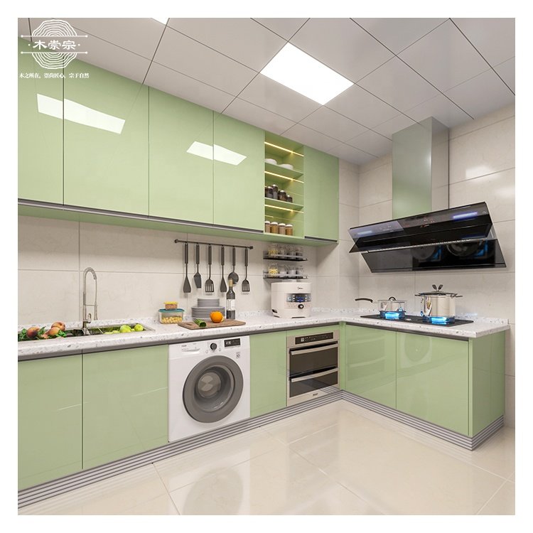 rta kitchen cabinet set modern kitchen decor MDF carcase kitchen cabinets for small spaces modular custom furniture manufacturer