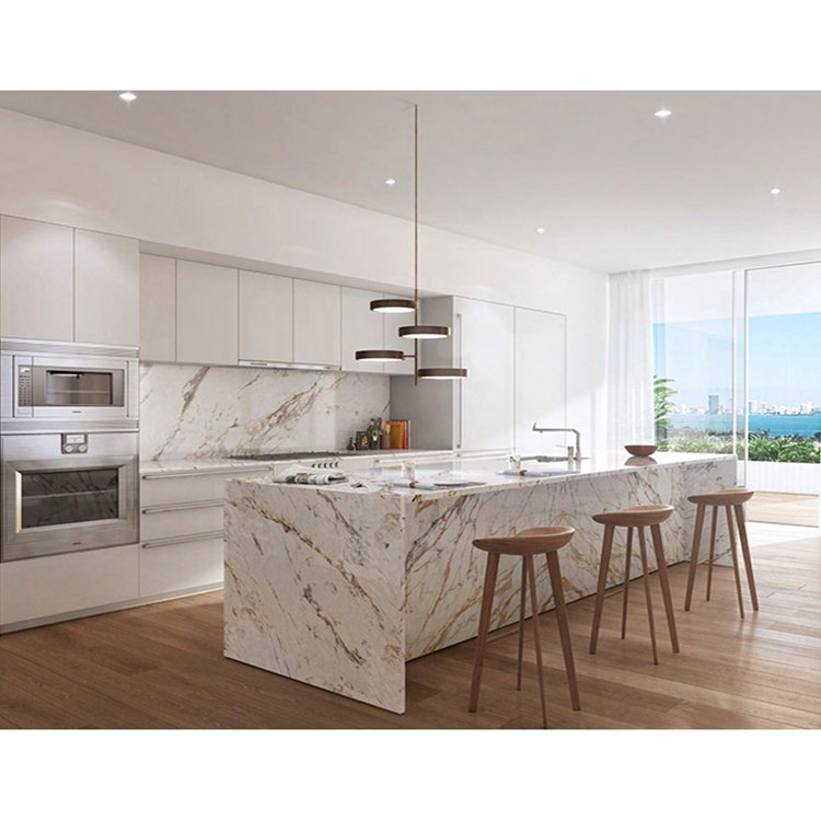 European italian storage pantry cupboard furniture design customized modern high gloss lacquer modular kitchen cabinet