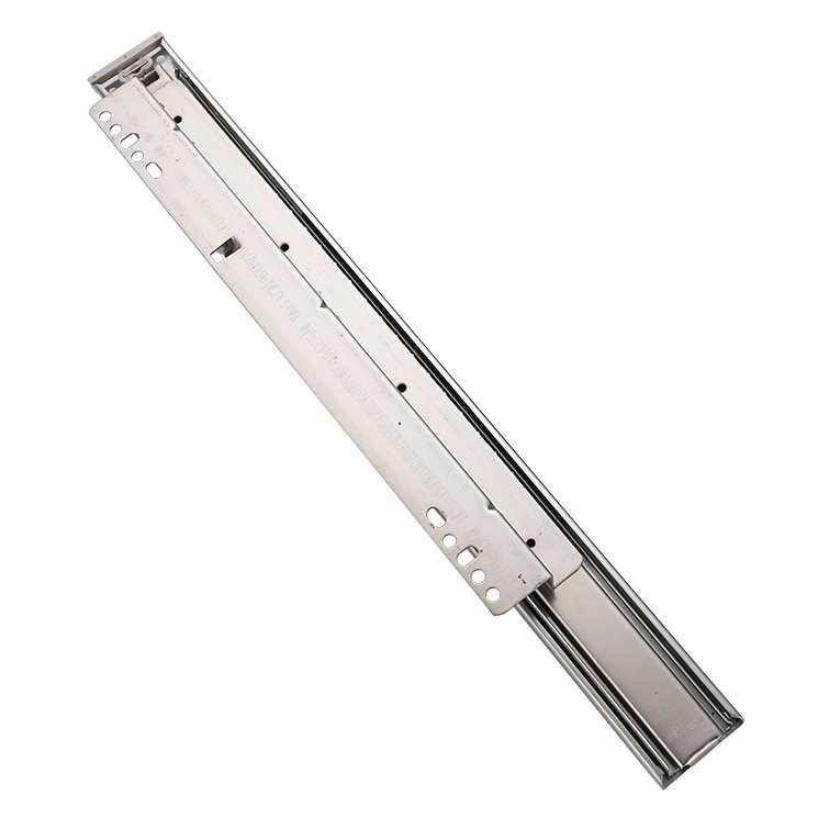 HAOPENG 3 fold Auto Closing Concealed hidden Drawer Slide undermount full extension slide