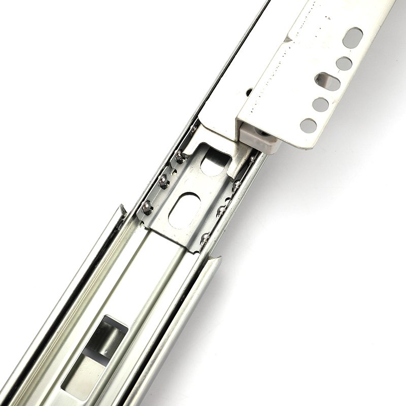 HAOPENG 3 fold Auto Closing Concealed hidden Drawer Slide undermount full extension slide