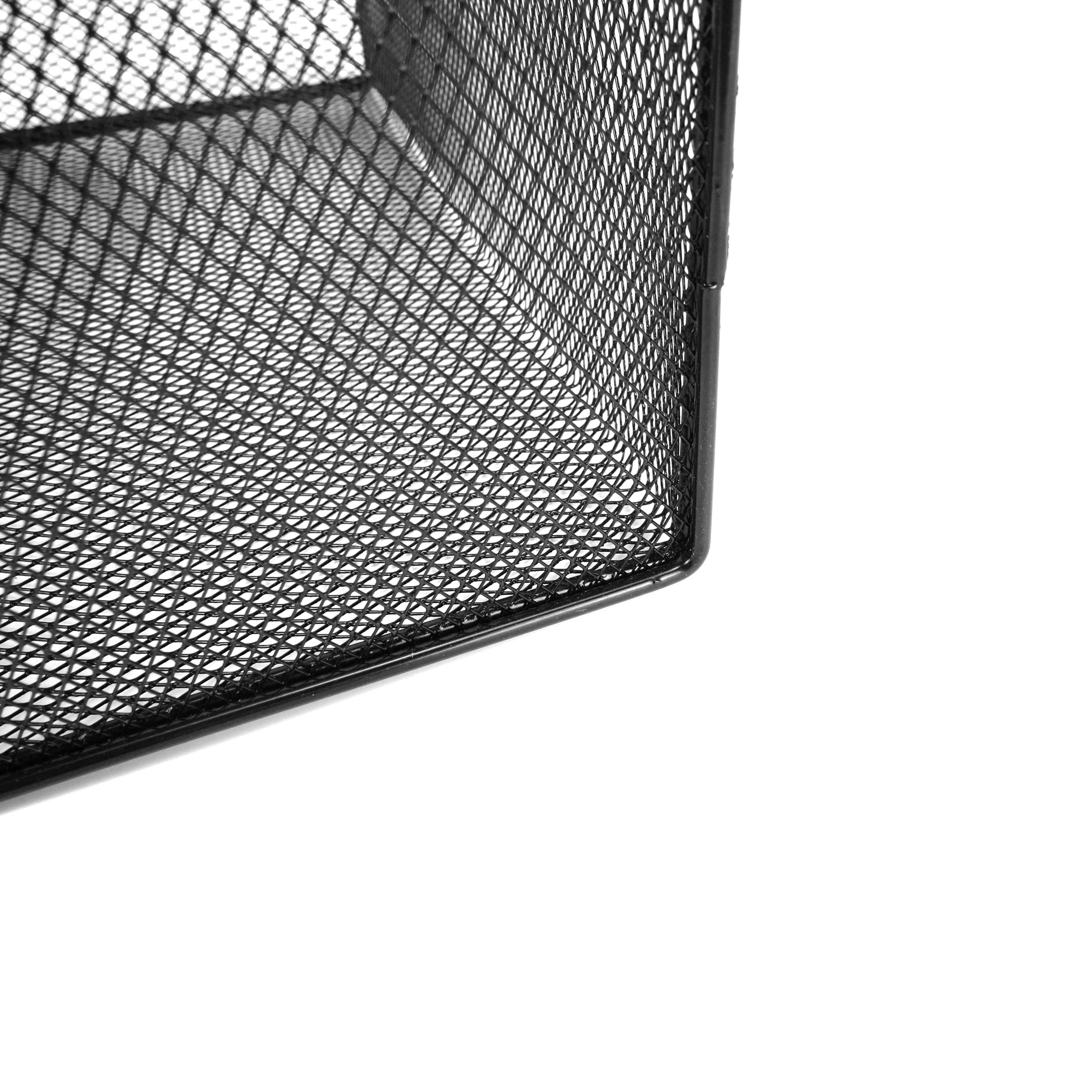 Kitchen Large Cabinet Wall Mounted Basket For Storage Organization Rustic Decor Sturdy Steel Wire Storage Bin
