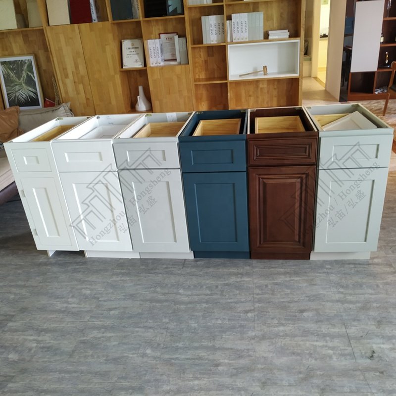 USA Warehouses & Factory Wholesale RTA Kitchen Cabinet Best Quality Cupboards Ready To Assemble Cabinets In RTA Cabinets Store