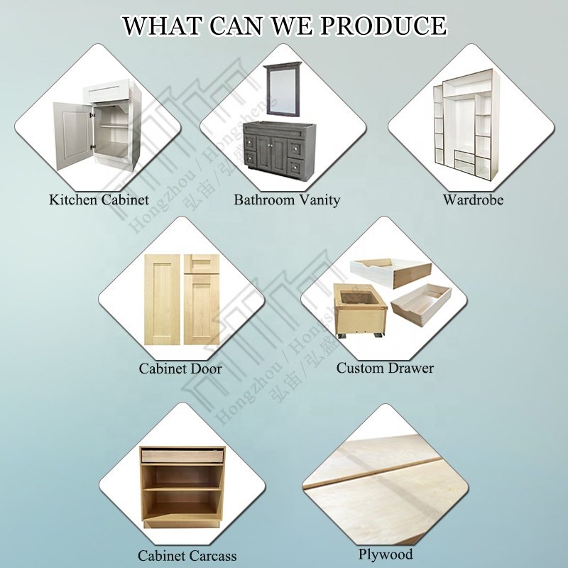USA Warehouses & Factory Wholesale RTA Kitchen Cabinet Best Quality Cupboards Ready To Assemble Cabinets In RTA Cabinets Store