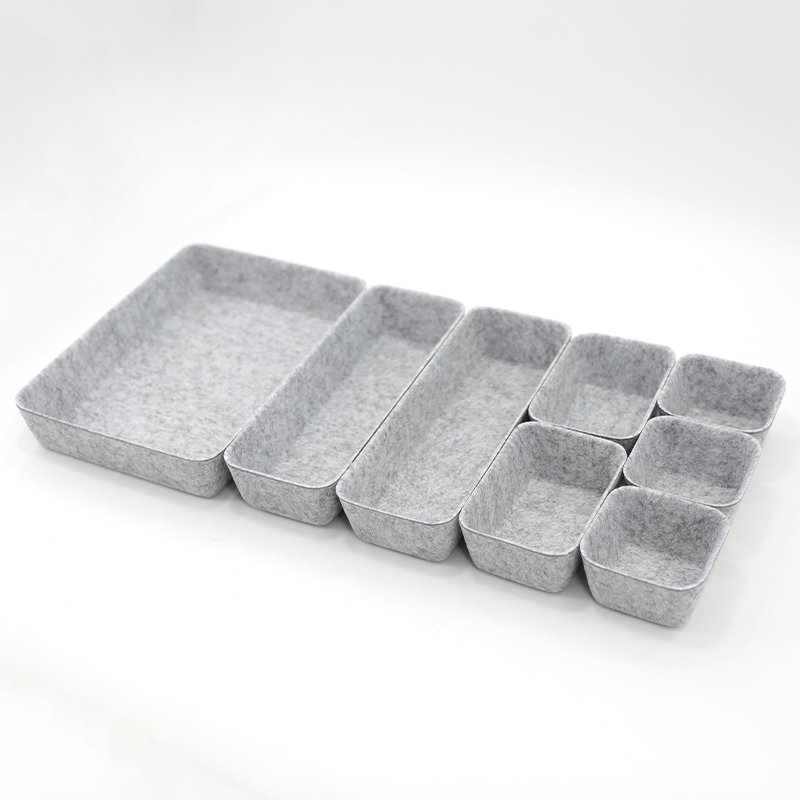 felt toy basket drawer organizer felt drawer organizer felt Drawers dividers bedside organizer caddy Collapsible Storage Bins