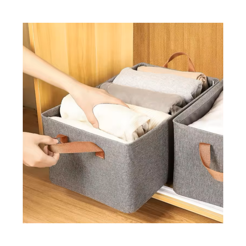 Underwear Storage Containers With Handle Large Bedroom Drawers Foldable Organizer Closet Storage Bins Clothes Organizer