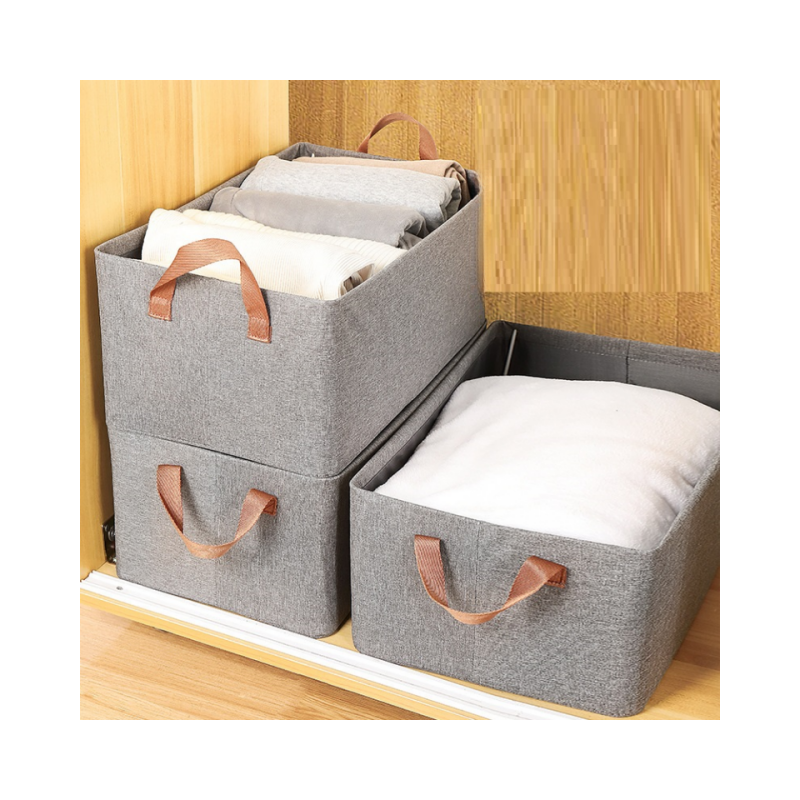 Underwear Storage Containers With Handle Large Bedroom Drawers Foldable Organizer Closet Storage Bins Clothes Organizer