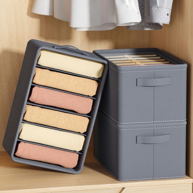 Ecofriendly Nonwoven Fabric Foldable Storage Box Storage Bin with Printing