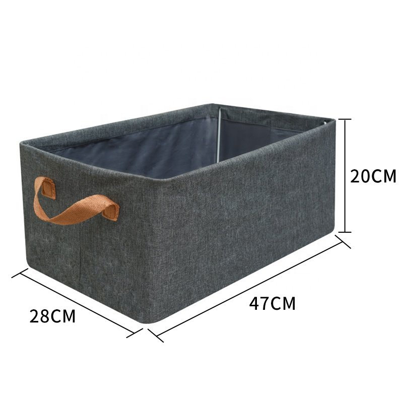 Popular Wholesale Underwear Socks Storage Organizer Closet Drawer Grey Foldable Clothing Closet Organizer Pants Box