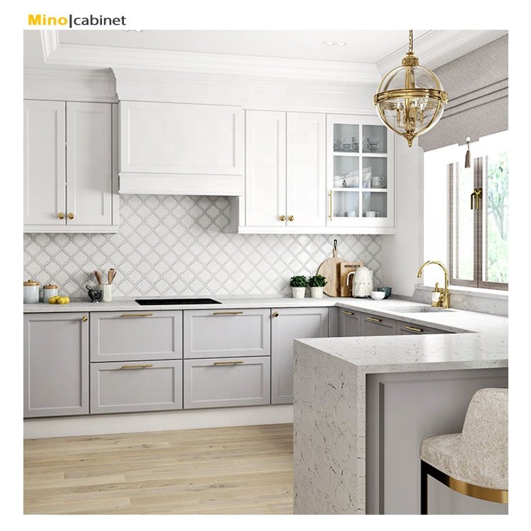 Custom-made Fashion Solid Wood Metal Sink Base Cabinet Cupboard Japan Kitchen Cabinets Counter