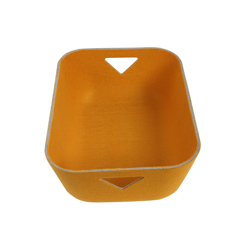 High Quality Professional Design Household Non woven Fabric Small Felt Basket Storage Boxes & Bins Drawer Organizers for Home