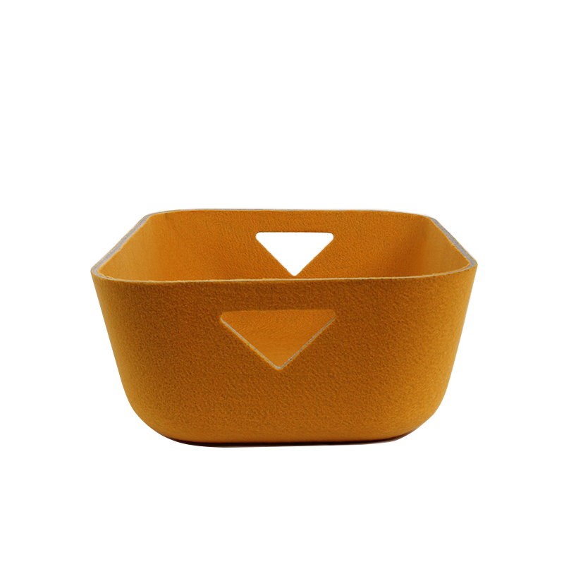 High Quality Professional Design Household Non woven Fabric Small Felt Basket Storage Boxes & Bins Drawer Organizers for Home