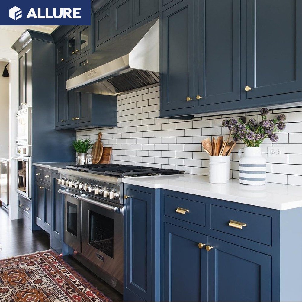 Allure High End Modern Set Luxury Furniture Shaker Style Modern Kitchen Cabinet Design