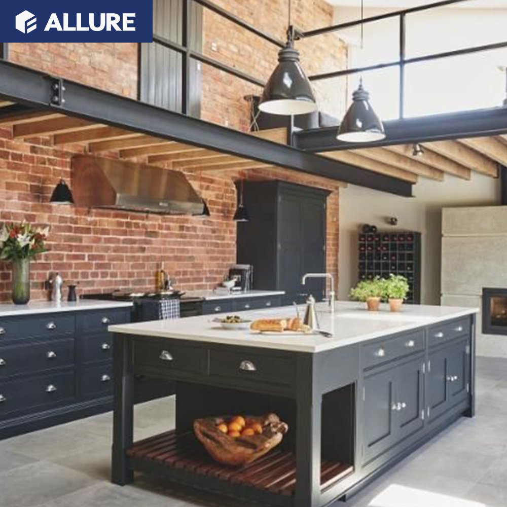Allure High End Modern Set Luxury Furniture Shaker Style Modern Kitchen Cabinet Design
