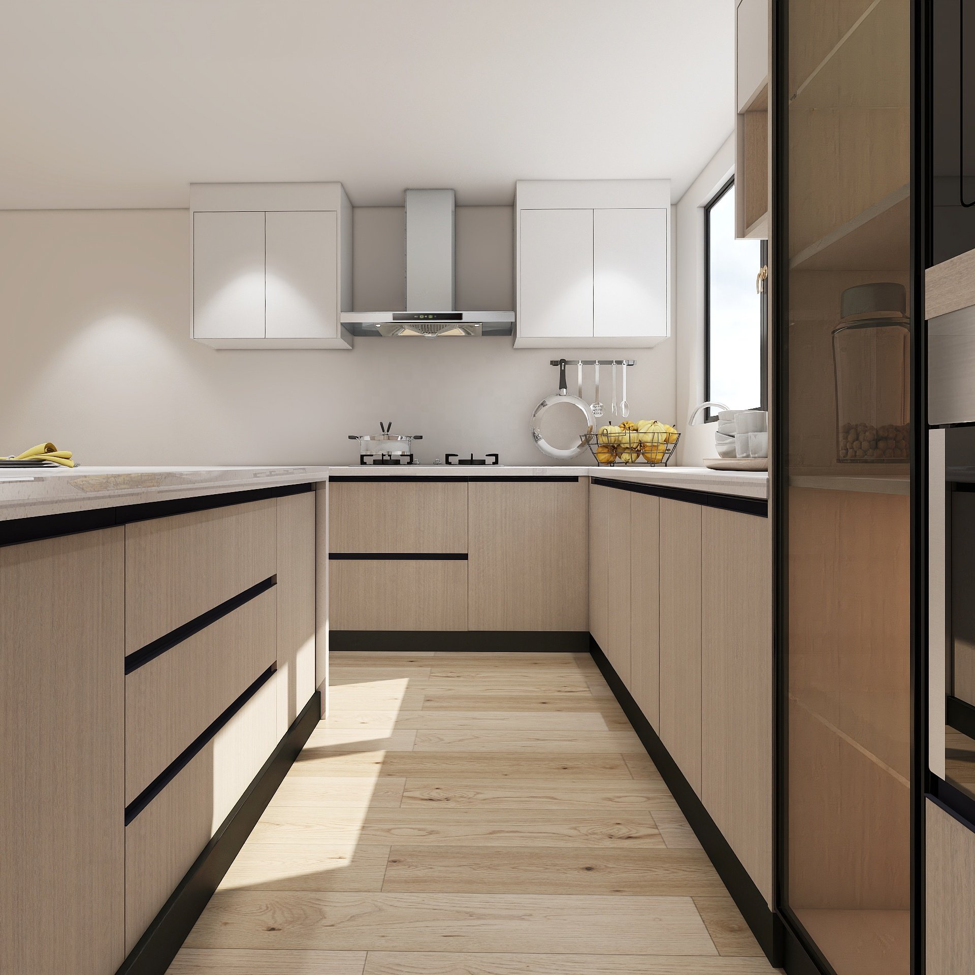 2021 New Arrival Hot Sale Product Luxury Kitchen Furniture Organizer Custom Kitchen Cabinet