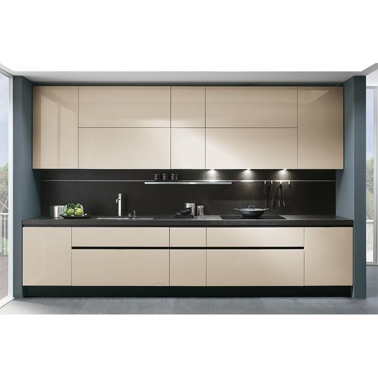 Wholesale modern kitchen design ready made cheap kitchen cabinets in china