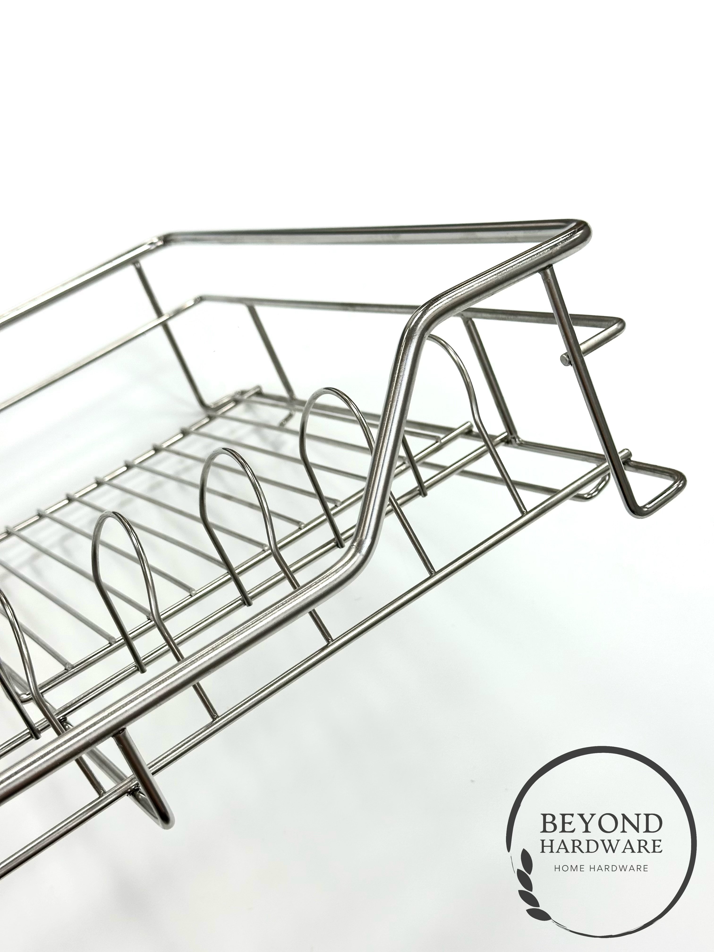Beyond Kitchen Organizer Cabinet Organizer Pull-out Basket 4-side Pull Out Basket Stainless Steel Kitchen Pantry Flat Iron