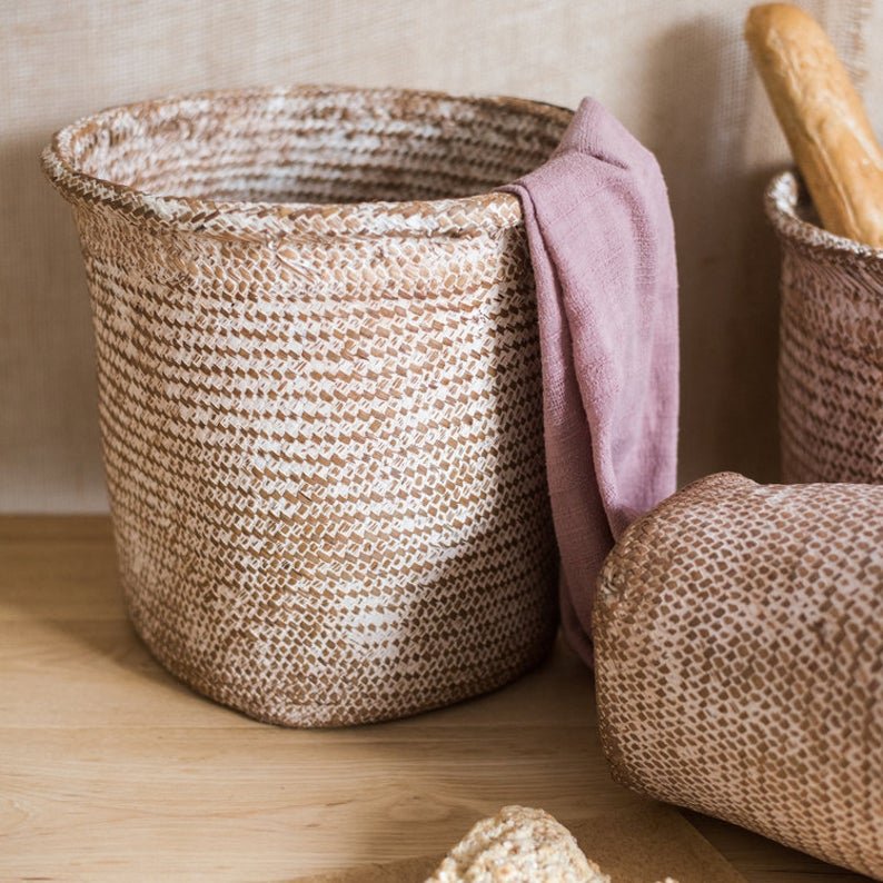 Round Straw Basket