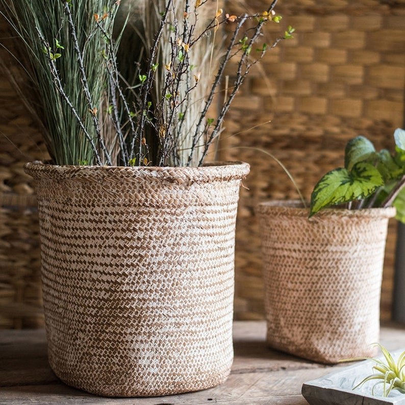 Round Straw Basket