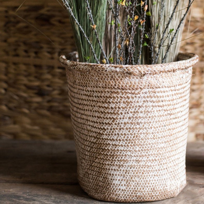 Round Straw Basket