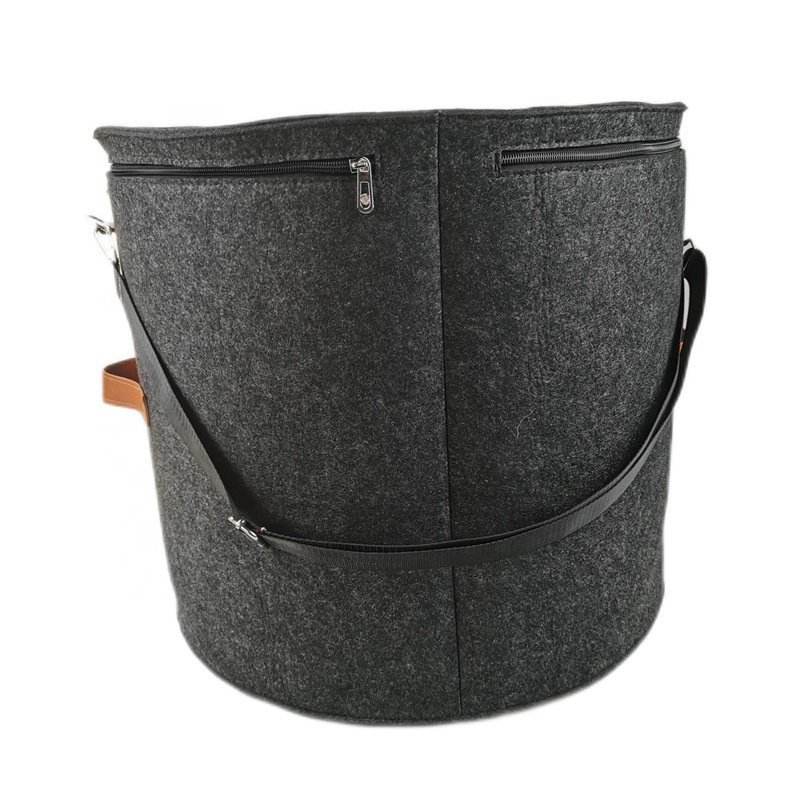 Travel Essentials Hat Bags Drawer Organizer Portable Dustproof Sturdy Cap Boxes Case Foldable Hat Storage Basket with handle