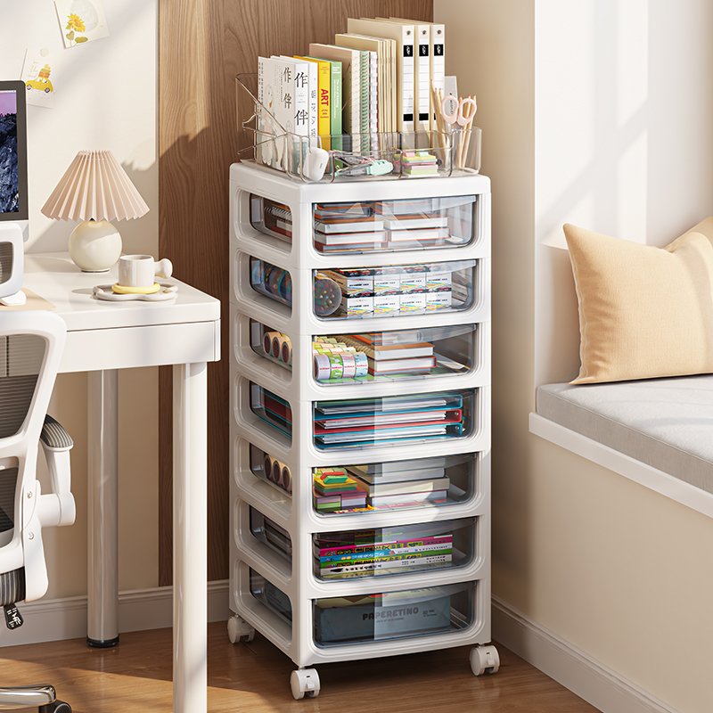 2024 Stackable Storage Bins with Drawers and Lids Plastic Closet Craft Organizers and Storage Baskets