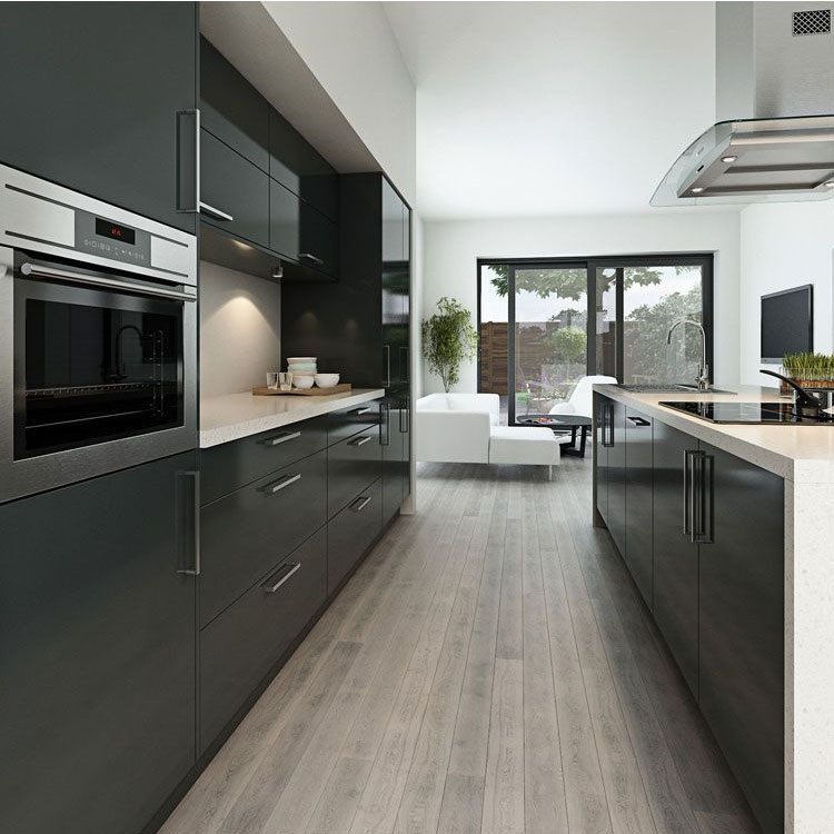 Prima 2023 Beautiful Kitchen Cabinet Used For Apartment/Hotel Solid Wood Cupboard